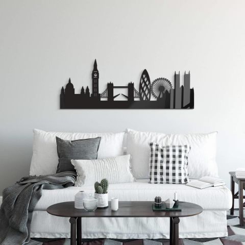 Londra Tasarım Üç Boyutlu Duvar Dekor