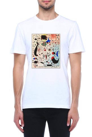Miro Printed Crew Neck Printed T-Shirt