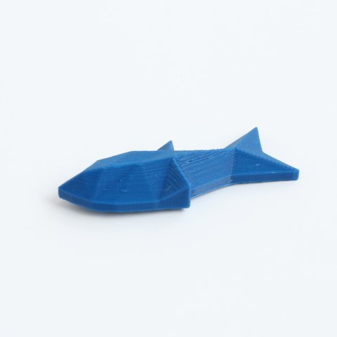 Design Blue Shark Brooch