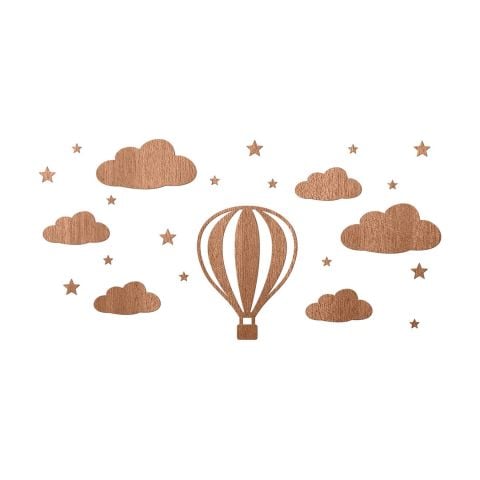 Balloons Kids Room Wooden Design Wall Decor
