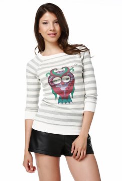 Crop Top Design Women's Blouse