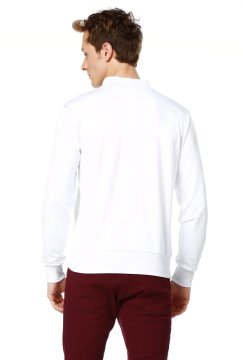 Herren-Sweatshirt mit Reißverschluss-Design