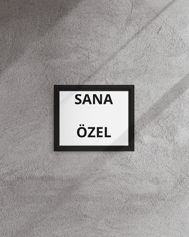 Kendin Tasarla Çerçeveli Tablo Kişiye Özel