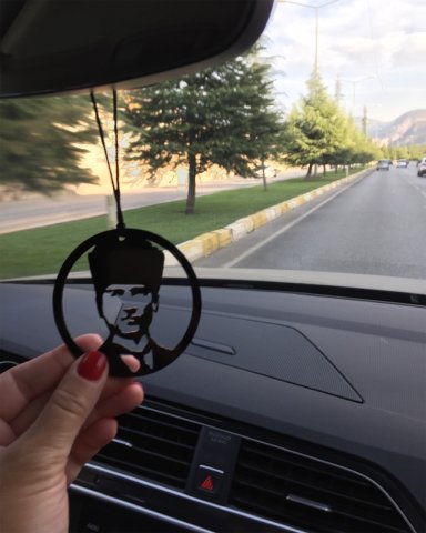 Ataturk Design Car Accessory