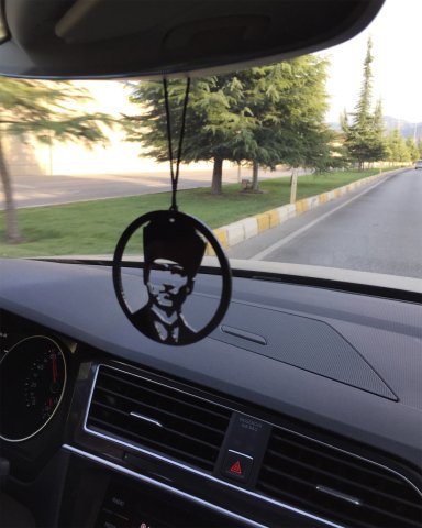 Ataturk Design Car Accessory