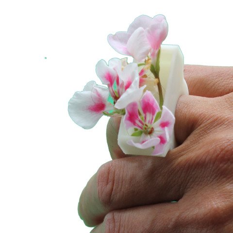Flower Arable Vase Ring