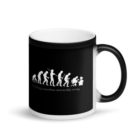 Geschriebene magische Design-Tasse