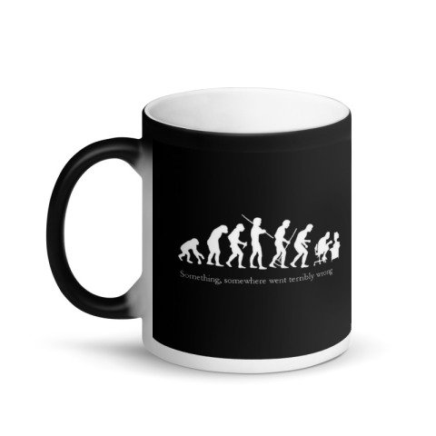 Yazılı Sihirli Tasarım Kupa