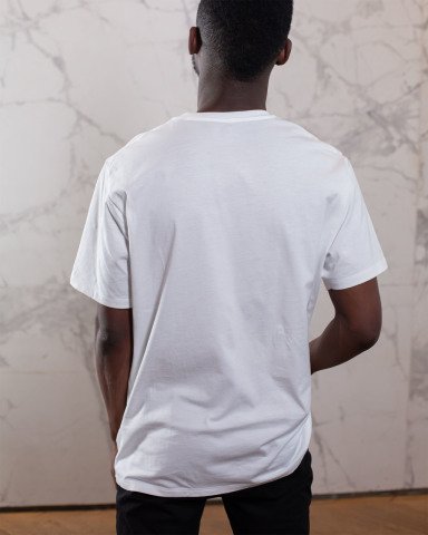 Mumu Beyaz Basic Unisex Tshirt BEYAZ - L