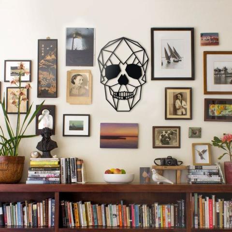 Skull Design Wall Decor
