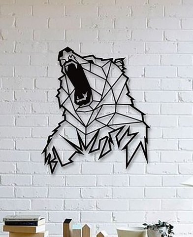 Bear Design Wall Decor