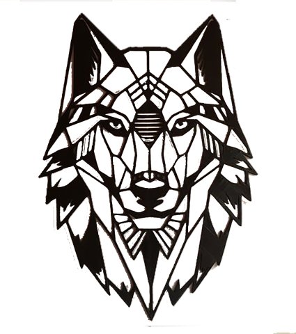 Wolf Design Wall Decor