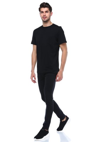 Mumu Siyah Basic Unisex Tshirt SİYAH - L