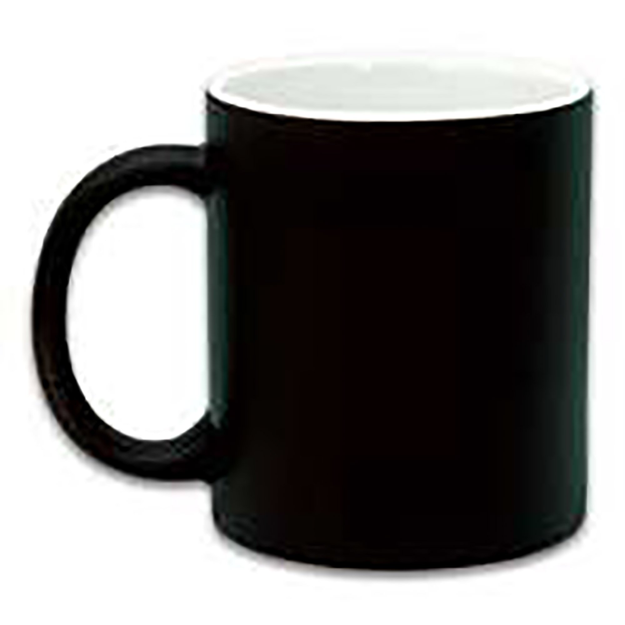 Magic Black Porcelain Mug