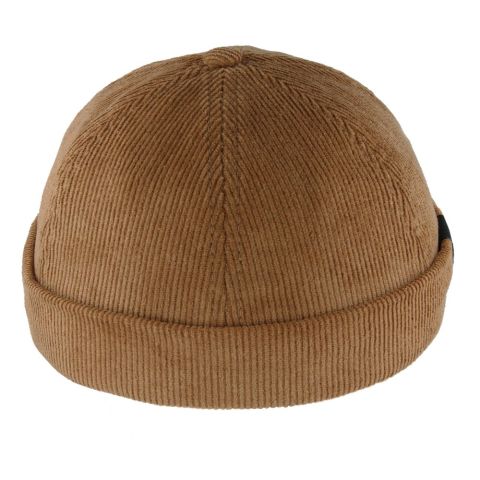 Corduroy Retro Hip-Hop Docker Şapka
