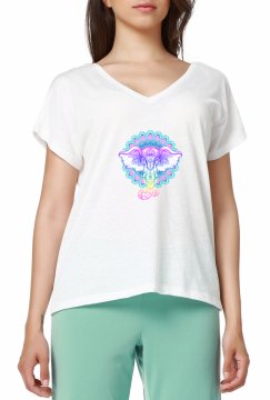 V-Neck Women's Design T-Shirt
