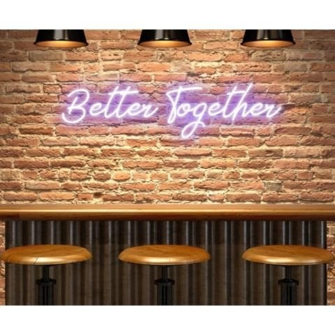 Kişiye Özel Neon Yazı Tabelası – LED Işıklı Duvar Dekoru