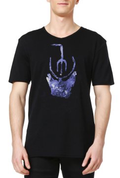 V-Neck Design Men's T-Shirt