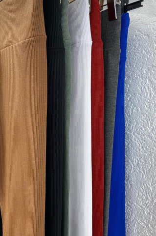 Kahverengi Pamuk Tayt