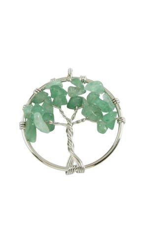 Doğal Taş Ağaç Tasarım Kolye Ucu Limitli Stok