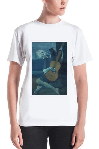 Picasso Printed Design T-Shirt