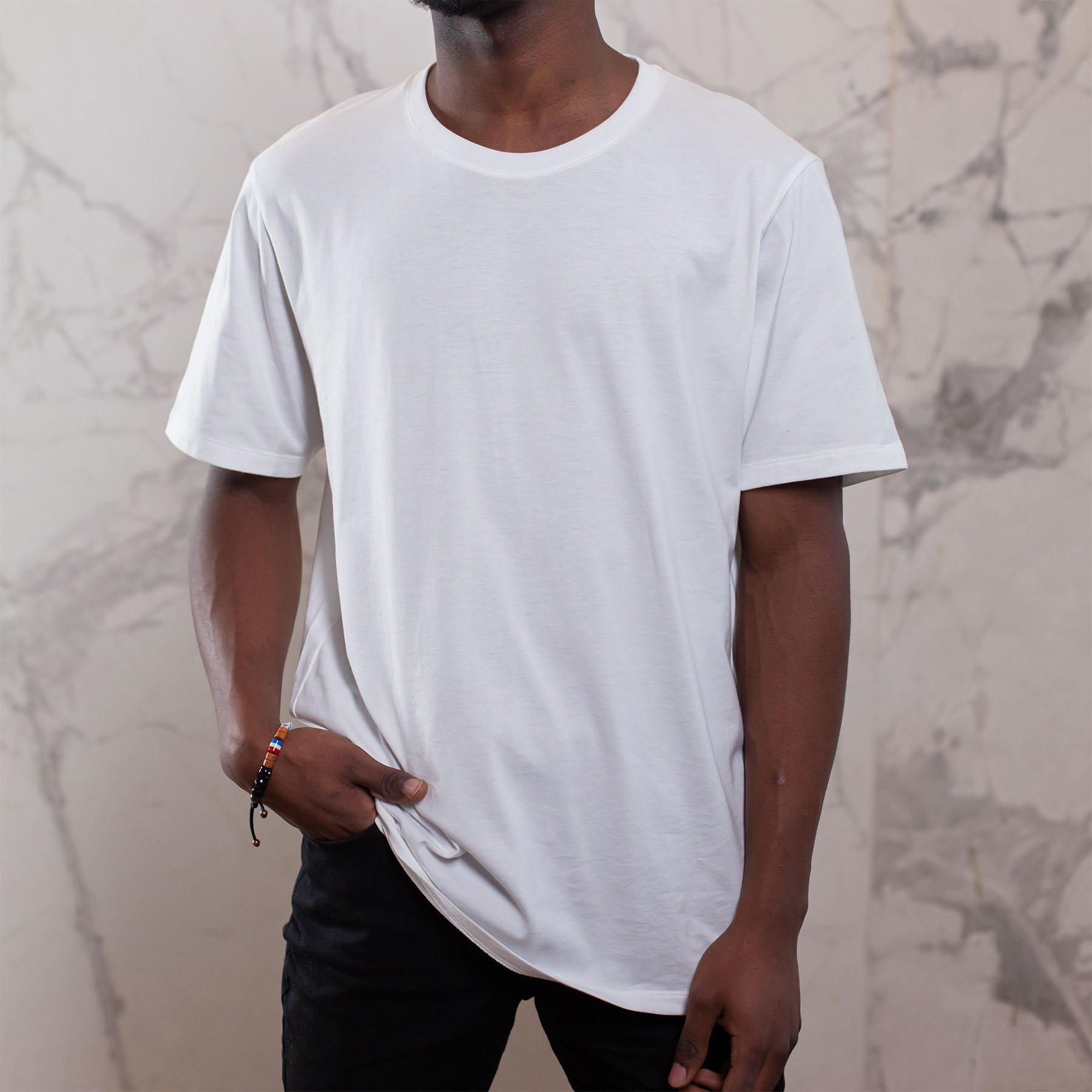 Mumu Özel Kedi Tasarım Oversized Beyaz Unisex Tshirt BEYAZ - L