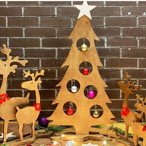 Yılbaşı Dekor Seti Yılbaşı Ağacı