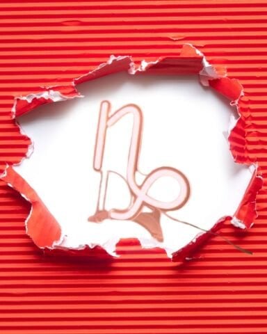 Oğlak Burcu Masa Üstü Neon Led Tabelası