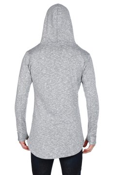 Limited Edition – Graues Sweatshirt mit Kapuzendesign und Sonderkollektion