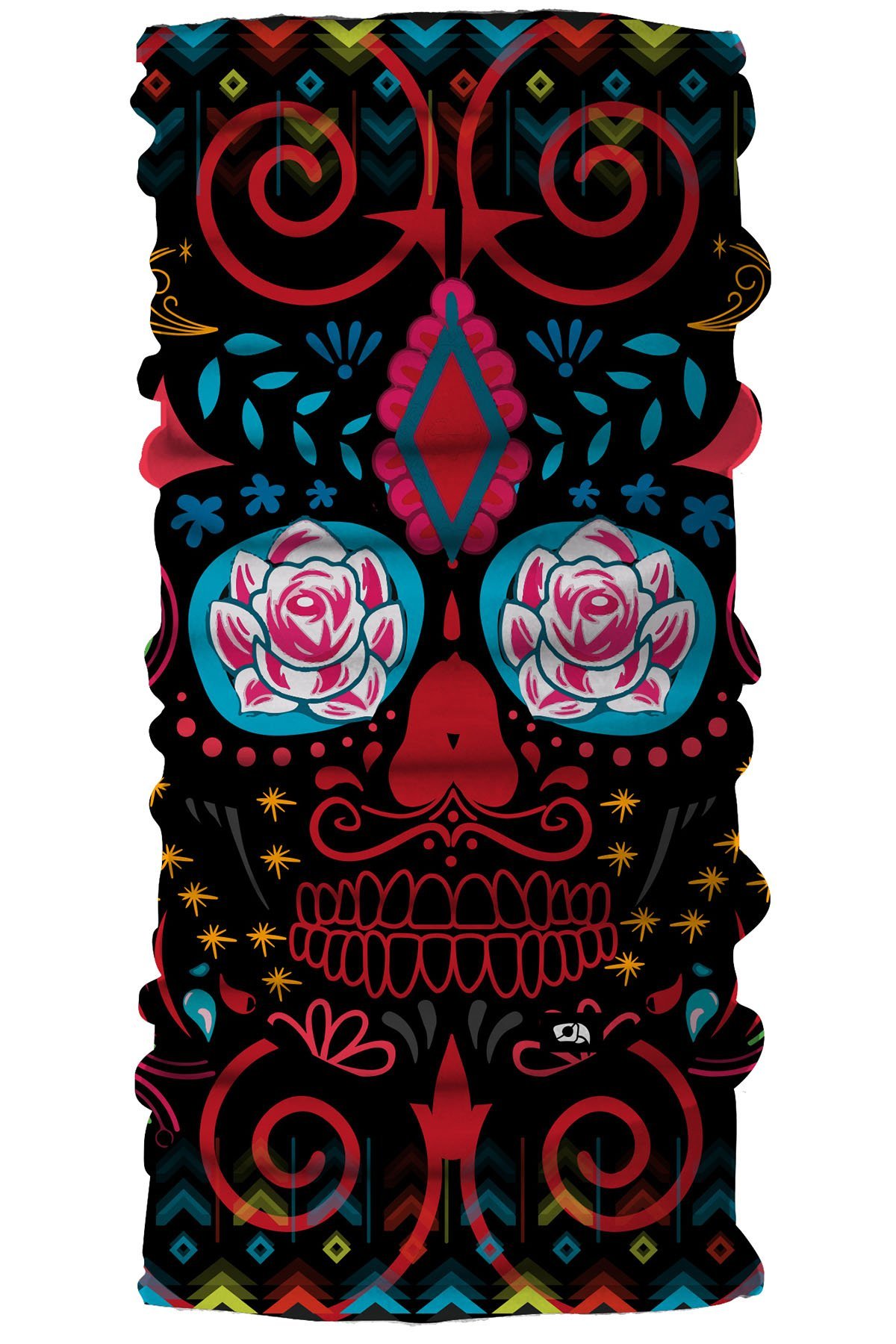 Colorful Bandana Mask Beanie