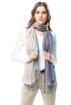 Handgewebter Seidenschal