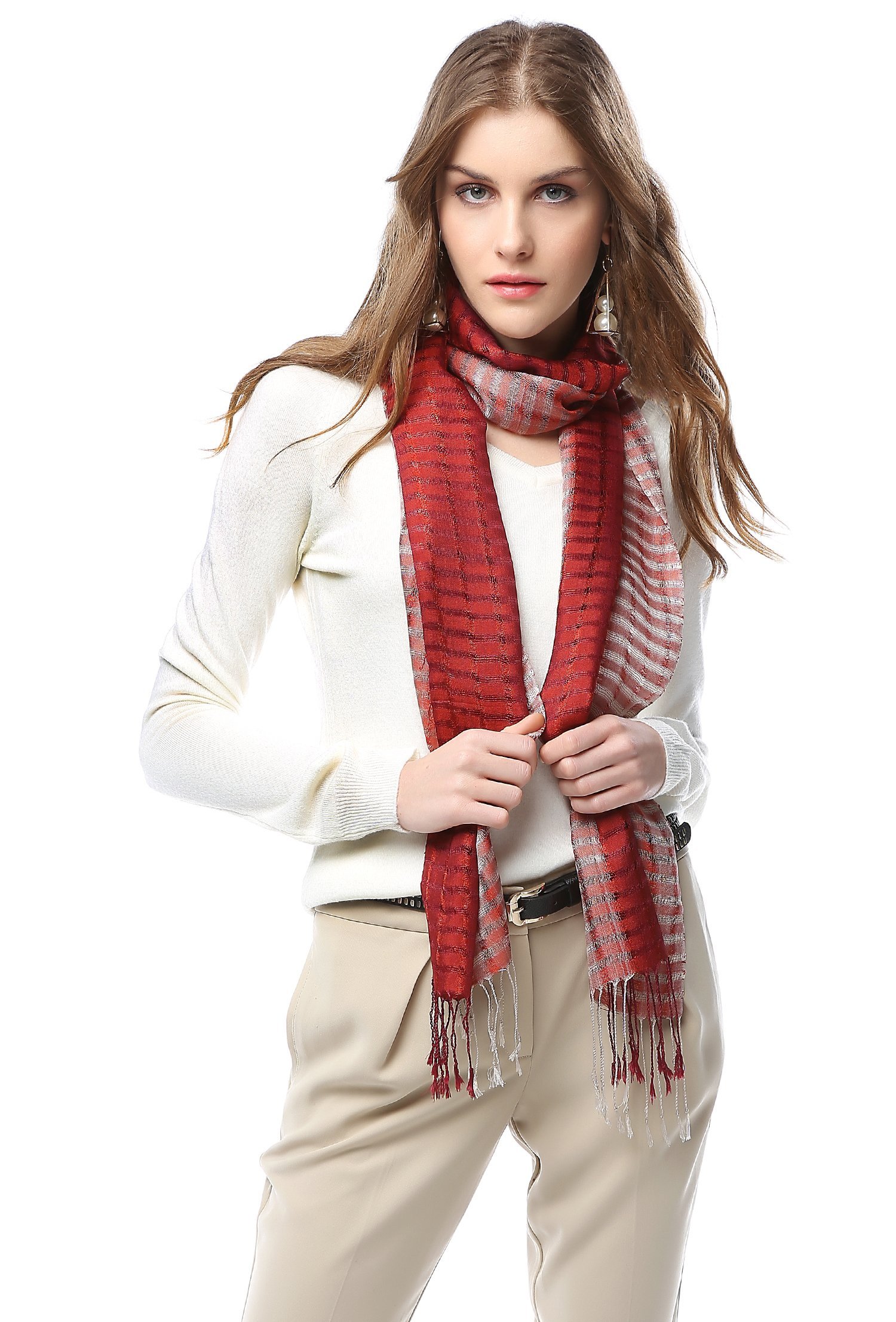 El Dokuma İpek Fular