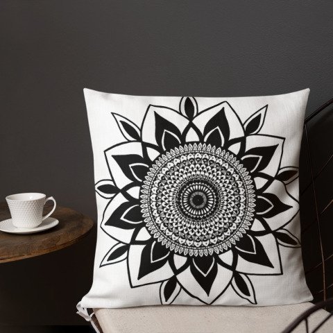 Tasarım Baskılı Dekoratif Yastık