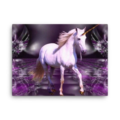 Unicorn Canvas Painting