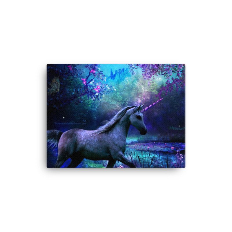 Unicorn Tek Boynuzlu Hayal Kanvas Tablo 30*40 CM