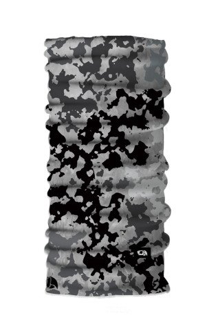 Gray Black Bandana Beanie Mask