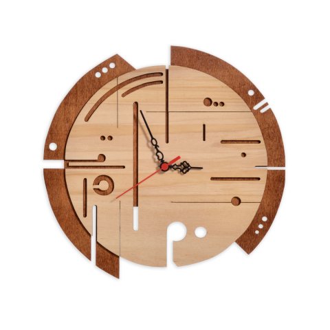 Decorative Wooden Wall Clock Modern Design