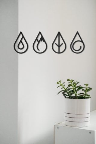 Four Elements Wall Decor