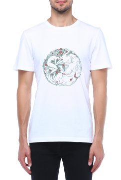 Crew Neck Printed T-Shirt