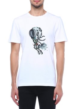 Crew Neck Printed T-Shirt