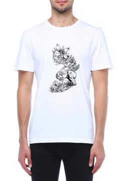 Crew Neck Printed T-Shirt