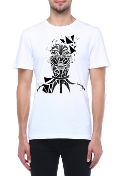 Crew Neck Printed T-Shirt