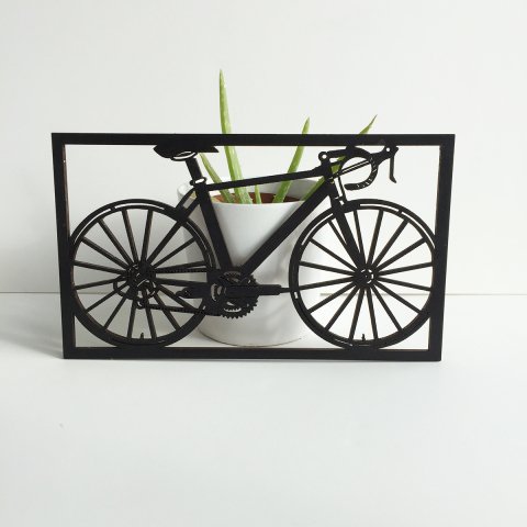 Bicycle Design Wall Decor 3D