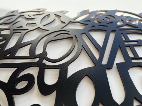 Aşk Ahşap Tasarım Duvar Dekor