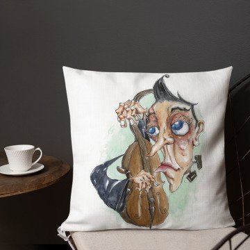 Tasarım Baskılı Dekoratif Yastık