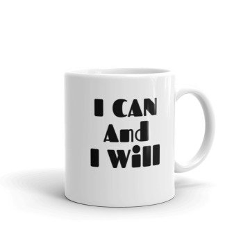 Entwurf geschriebener Becher