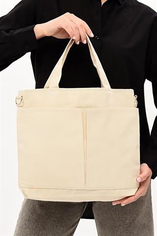 Cepli Postacı Kanvas Orta Boy Bez Çanta