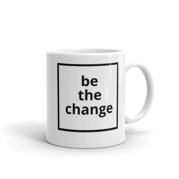 Entwurf geschriebener Becher