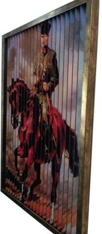 Atatürk Hologram Duvar Çerçeveli Tablo