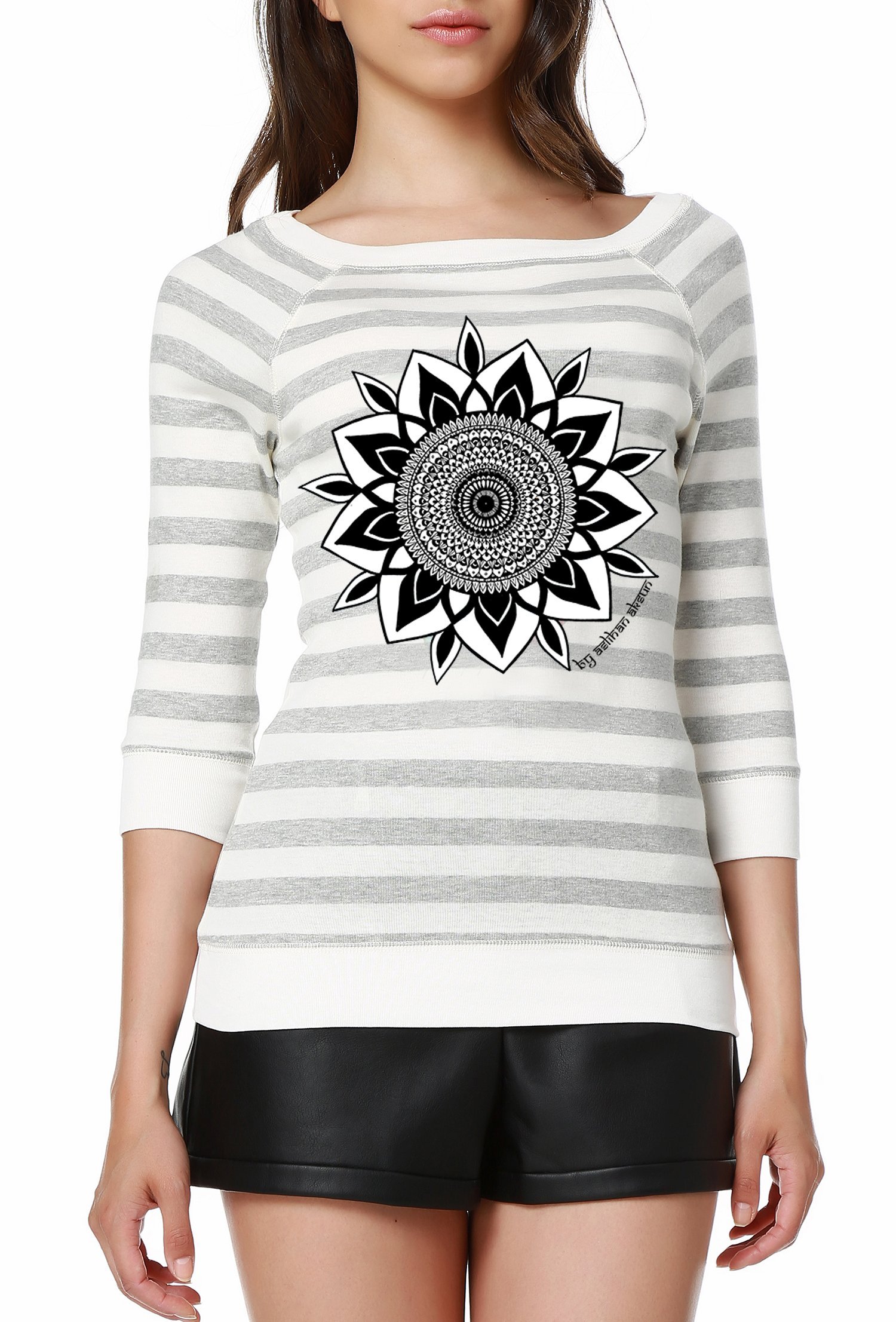 Crop Top Design Women's Blouse